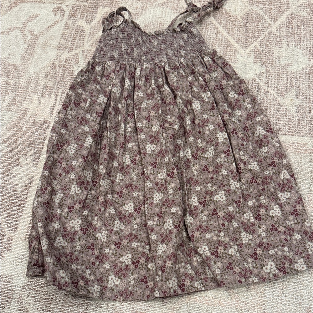 Jamie Kay Floral Casual Dress - Purple and White